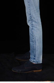 Alessandro Katz black shoes blue jeans calf casual dressed 0003.jpg